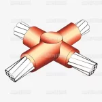 اتصال متقاطع افقی سیم به سیم (CC-X)