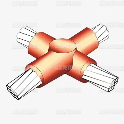 اتصال متقاطع افقی سیم به سیم (CC-X)