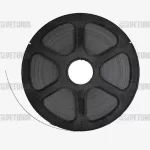 آند تیتانیوم MMO نواری (با روکش چند اکسیدی)