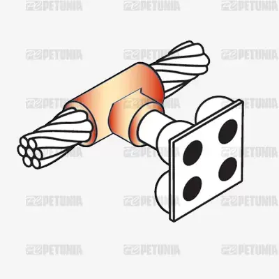 اتصال سه راه سیم به ارت پد (MC-TH)