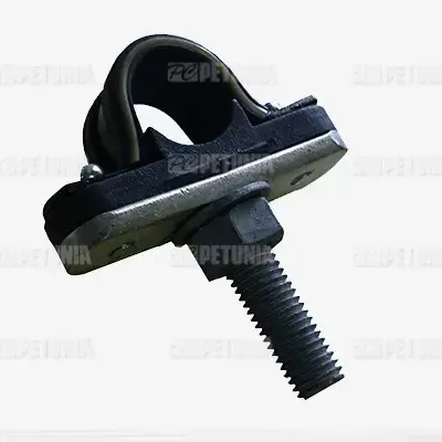 گیره سیم دو سوراخ با پوشش PVC (TEWF)