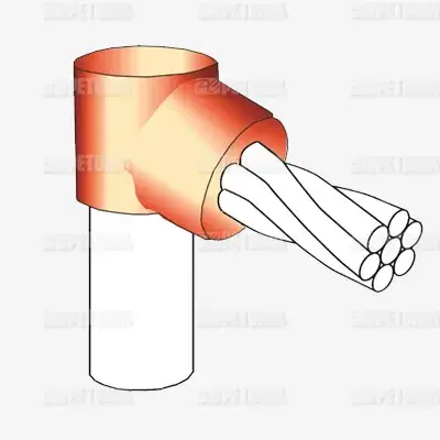 اتصال سیم به میله ارت (CR-AR)