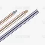 میله ارت از جنس مس سخت و ضد زنگ و ملحقات